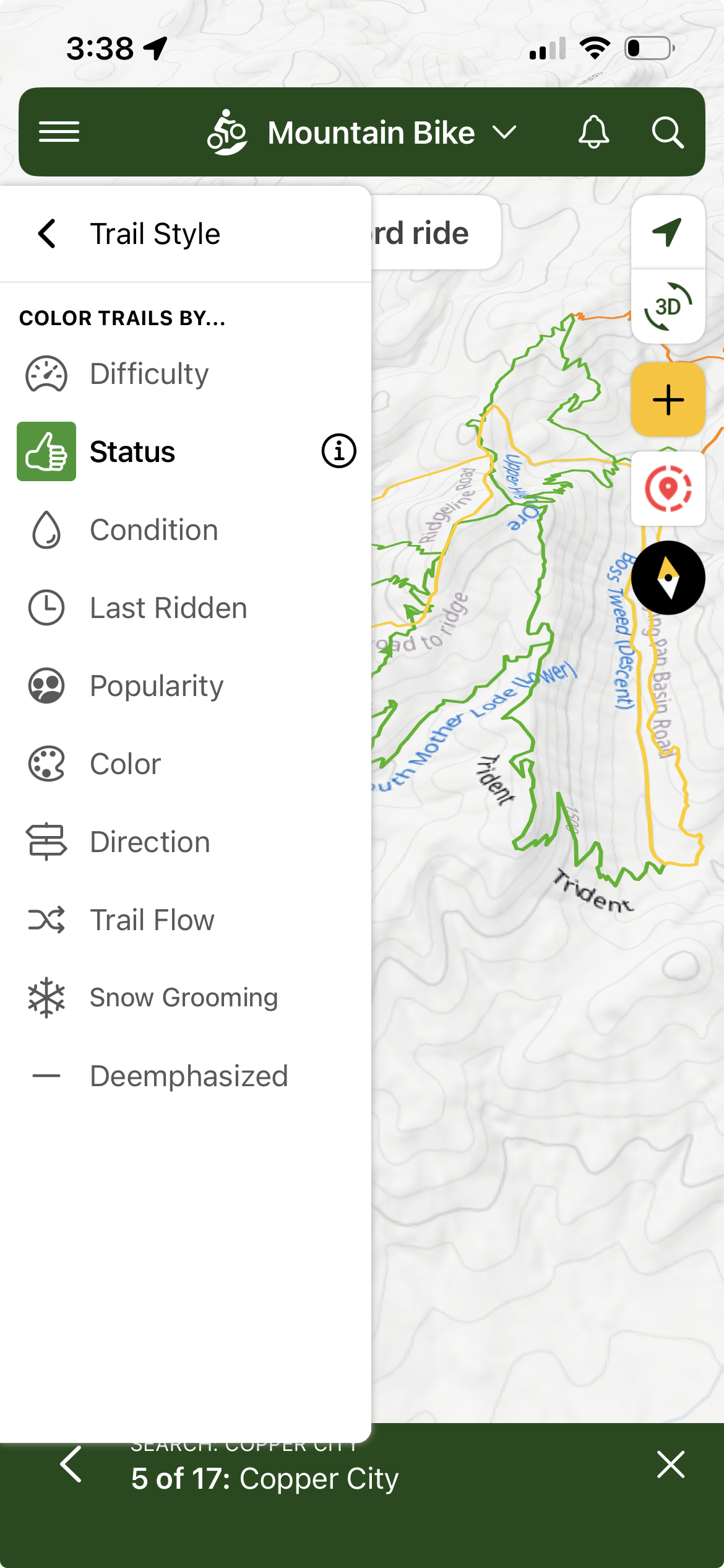 How to View Trail Condition & Status on the Basemap – Trailforks